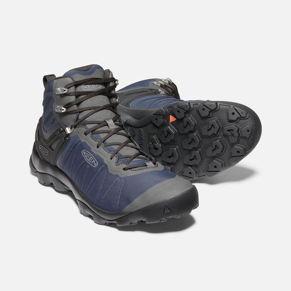 Keen Vandringskängor Herr Blå/Grå - Venture Mid Waterproof - 052863MFO